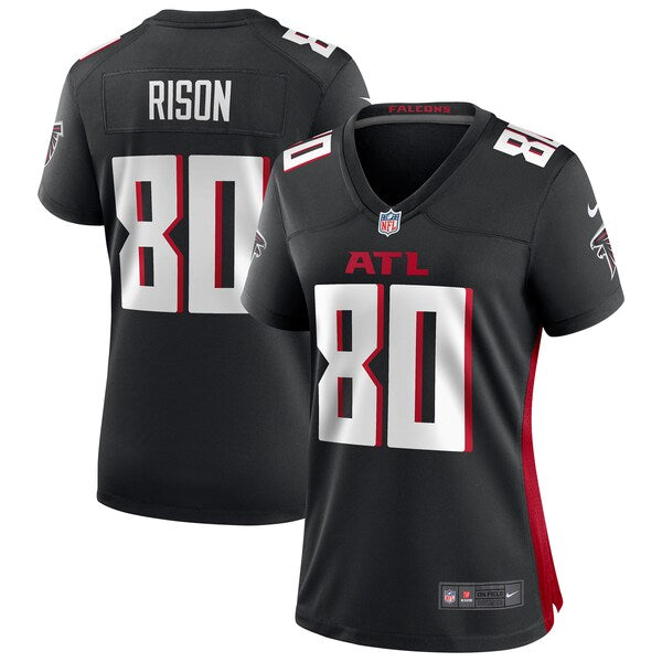 Andre Rison Atlanta Falcons Nike Women's Game Retired Player Jersey - Black/Red - Image 2