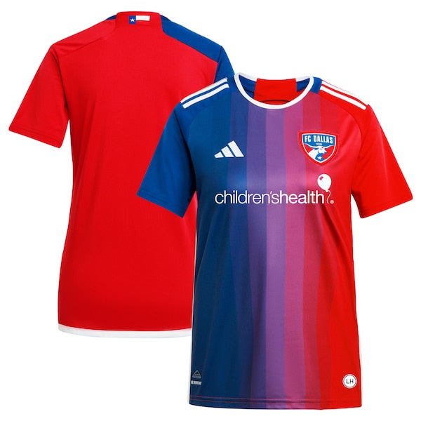FC Dallas adidas Women's 2024 After Burner Replica Jersey?ยจC Navy