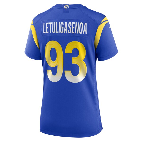 Tuli Letuligasenoa Los Angeles Rams Nike Women's Game Jersey - Royal - Image 3
