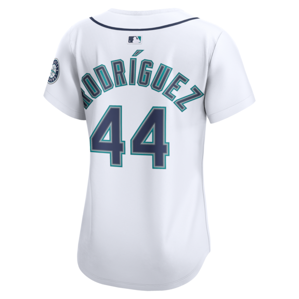 Julio Rodr¨ªguez Seattle Mariners Nike Women's Home Limited Jersey - White - Image 3
