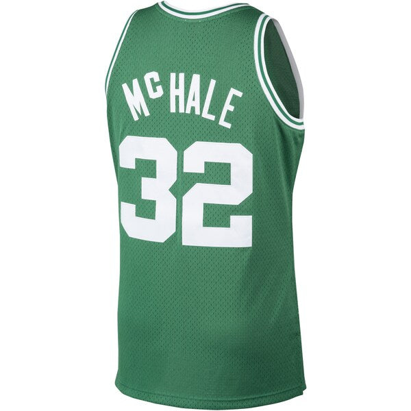 Kevin McHale Boston Celtics 1985/86 Hardwood Classics Swingman Jersey - Kelly Green - Image 3