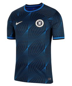 Alternative view of Chelsea Nike 2023/24 Away Stadium Replica Jersey - Navy
