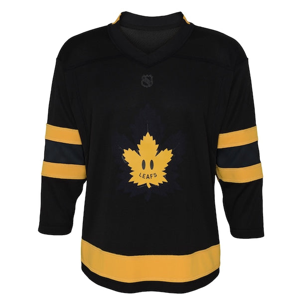 Auston Matthews Toronto Maple Leafs Preschool Alternate Replica Player Jersey - Black/Royal - Image 6