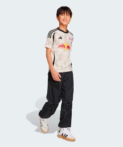 Alternative view of New York Red Bulls adidas Youth 2025 Stone Kit Replica Jersey - Tan