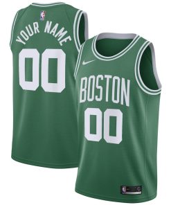 Boston Celtics Nike 2020/21 Swingman Custom Jersey - Icon Edition - Kelly Green
