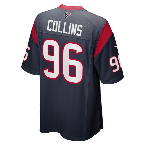 Maliek Collins Houston Texans Nike Game Player Jersey - Navy - Image 3