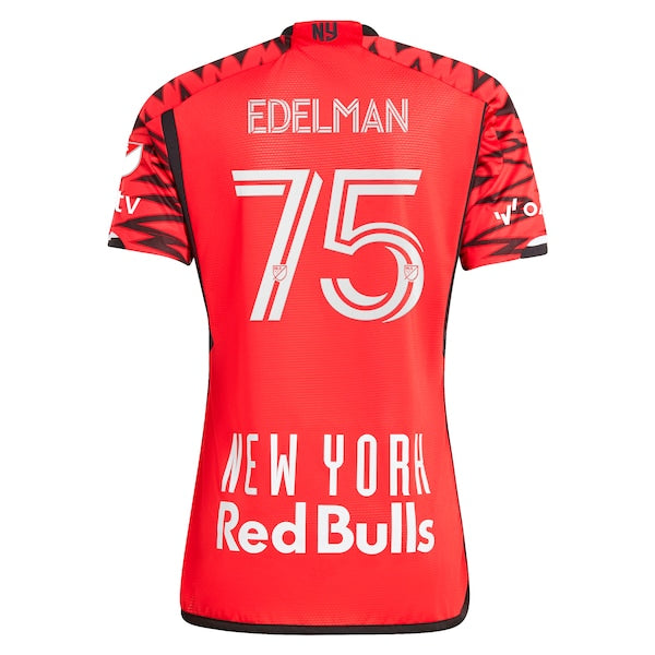 Daniel Edelman New York Red Bulls adidas 2024 Legacy Authentic Player Jersey?ยจC Red - Image 3