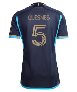 Alternative view of Jakob Glesnes Philadelphia Union adidas 2024 The XV Kit Authentic Player Jersey?¨C Navy