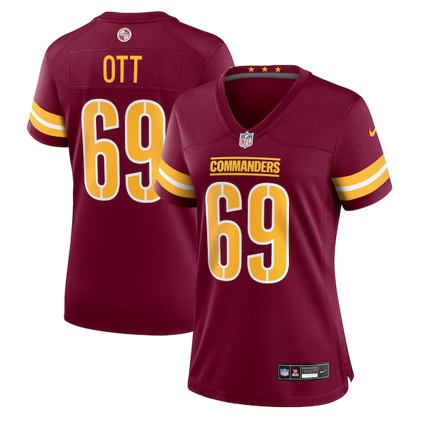 Tyler Ott Washington Commanders Nike Women's Game Jersey - Burgundy