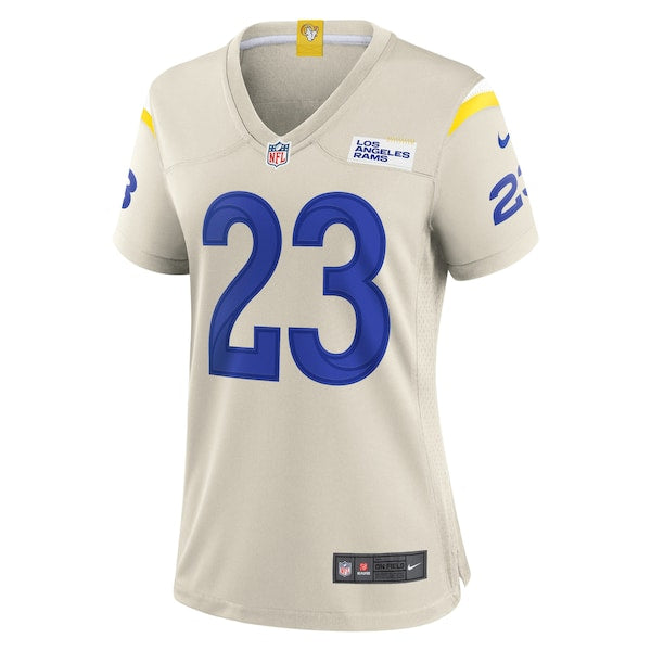 Cam Akers Los Angeles Rams Nike Women's Game Jersey - Bone/White - Image 3