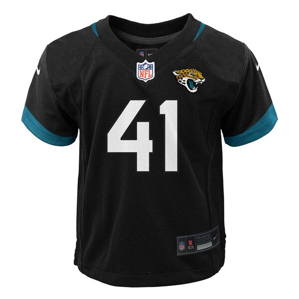 Josh Hines-Allen Jacksonville Jaguars Nike Preschool Alternate Player Game Jersey - Black - Image 2