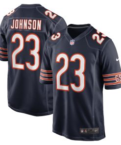 Roschon Johnson Chicago Bears Nike Team Game Jersey -  Navy