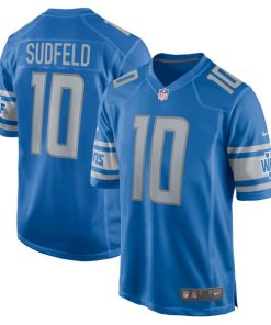 Nate Sudfeld Detroit Lions Nike Home Game Player Jersey - Blue