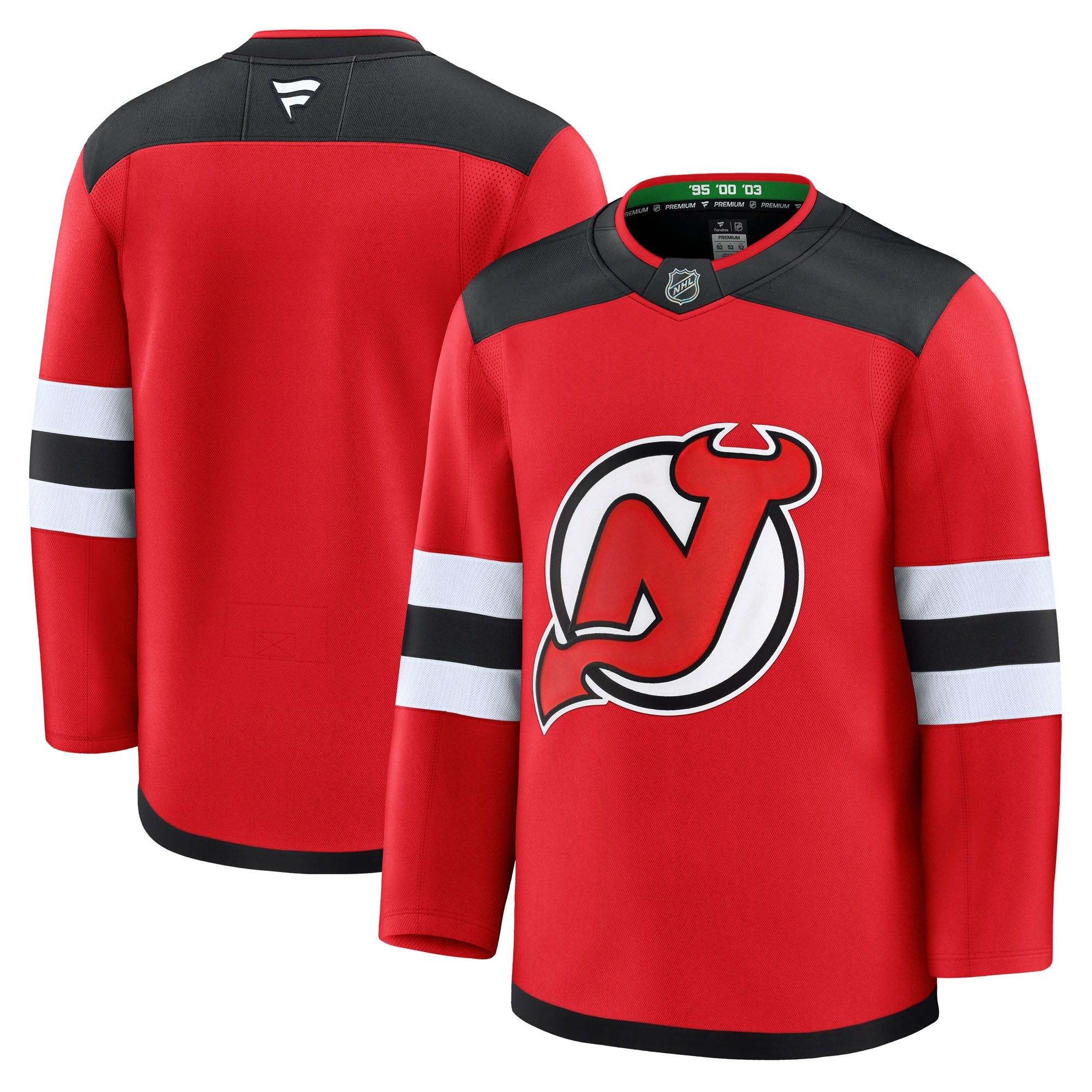 New Jersey Devils Alternate Premium Jersey - Black/Red/White - Image 7