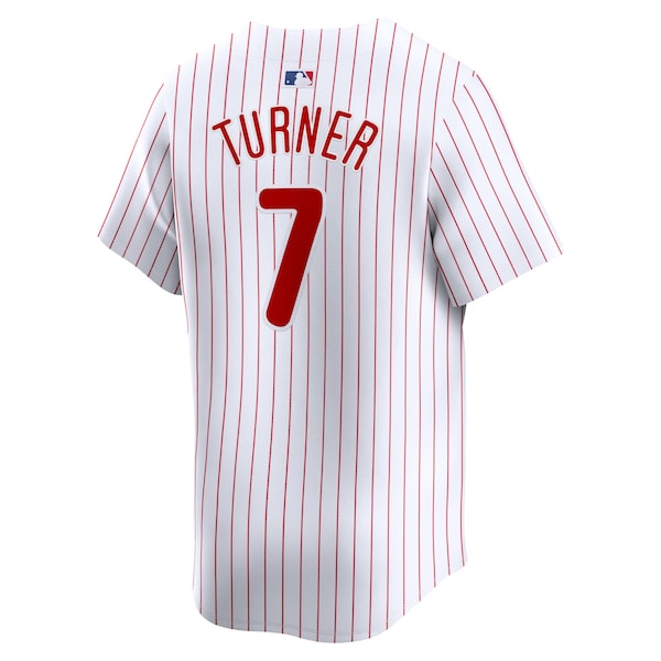 Trea Turner Philadelphia Phillies Nike Home Limited Player Jersey - White - Image 3