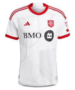 Alternative view of Federico Bernardeschi Toronto FC adidas 2024 GTA Kit Authentic Player Jersey?¨C White