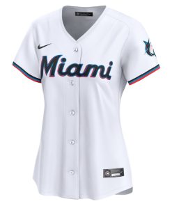 Alternative view of Jorge Soler Miami Marlins Nike Women's  Home Limited Player Jersey - White