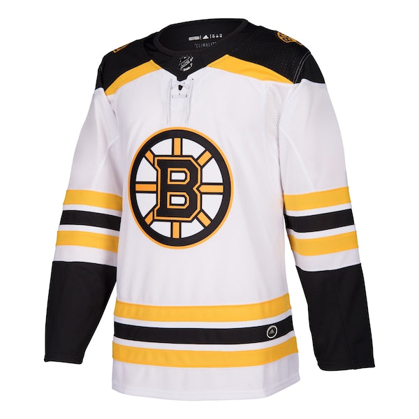 Boston Bruins adidas Away Authentic Blank Jersey - White - Image 2