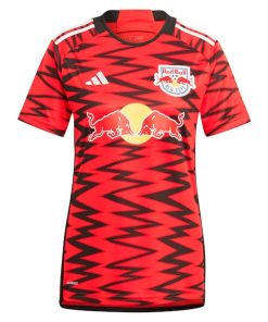 Alternative view of John Tolkin New York Red Bulls adidas Women's 2024 Legacy Replica Player Jersey?¨C Red