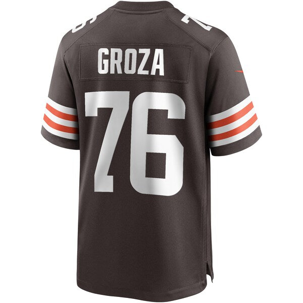 Lou Groza Cleveland Browns Nike Game Retired Player Jersey - Brown - Image 5