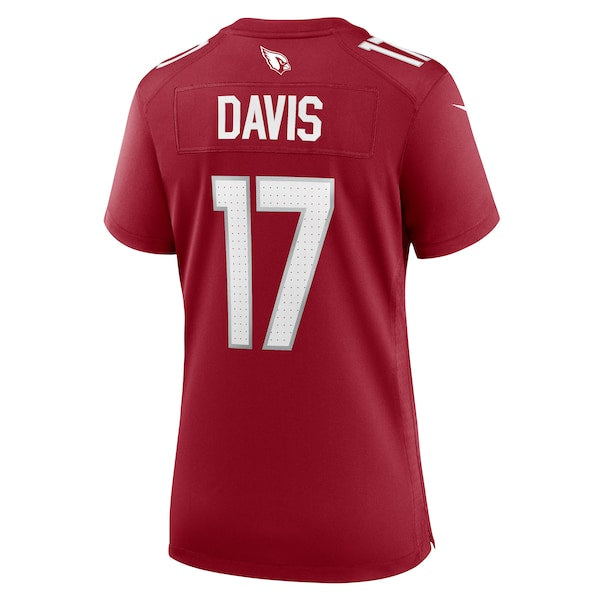 Kaden Davis Arizona Cardinals Nike Women's Team Game Jersey - Cardinal - Image 3