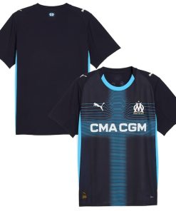 Olympique Marseille Puma 2025/26 Replica Away Jersey - Navy/White