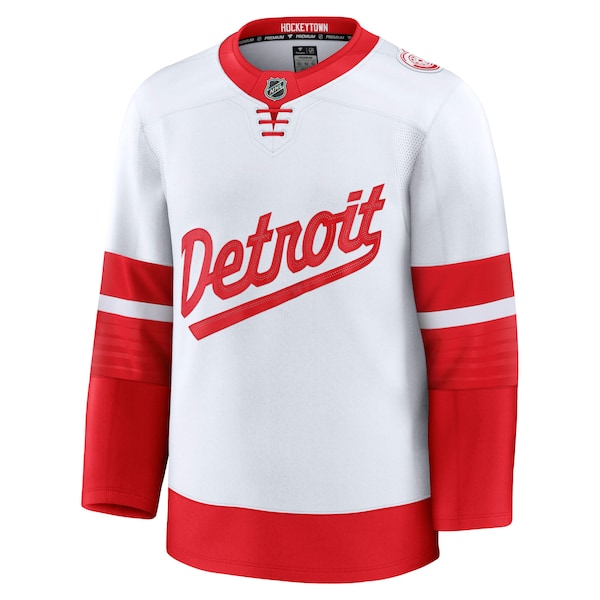 Detroit Red Wings 2025 NHL Stadium Series Premium Jersey - White - Image 2