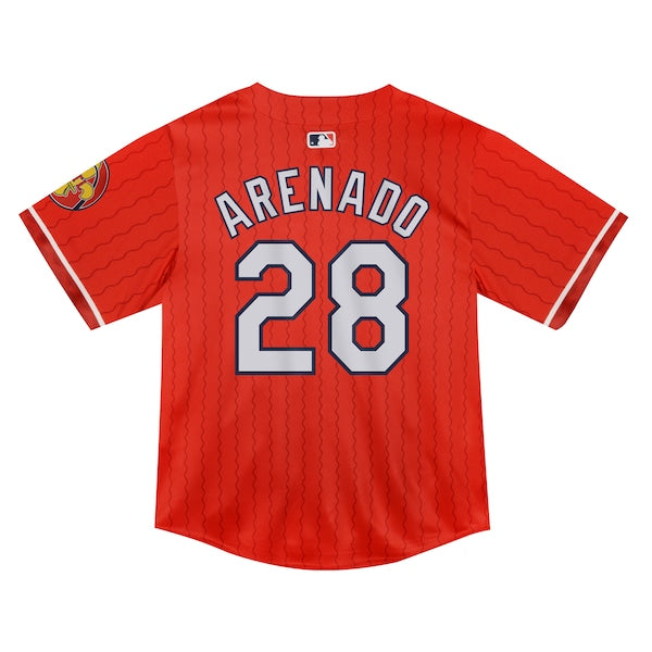 Nolan Arenado St. Louis Cardinals Nike Toddler 2024 City Connect Limited Player Jersey - Red - Image 3