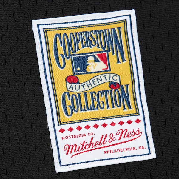 Will Clark San Francisco Giants Cooperstown Collection Mesh Batting Practice Button-Up Jersey? - Black - Image 4