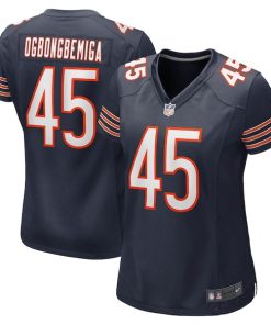 Amen Ogbongbemiga Chicago Bears Nike Women's Game Jersey - Navy