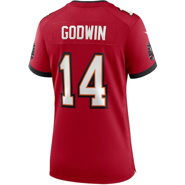Chris Godwin Tampa Bay Buccaneers Nike Women's Game Player Jersey - Red/Pewter - Image 4