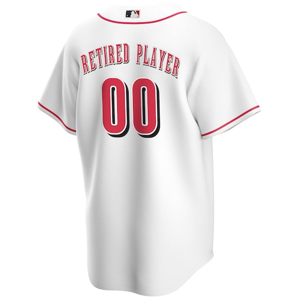 Cincinnati Reds Nike Home Pick-A-Player Retired Roster Replica Jersey - White - Image 3