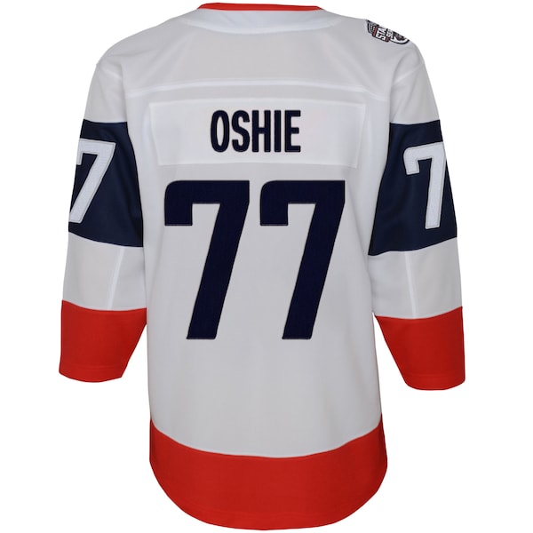 TJ Oshie Washington Capitals Youth 2023 NHL Stadium Series Player Jersey - White - Image 3