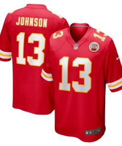 Nazeeh Johnson Kansas City Chiefs Nike Game Player Jersey - Red