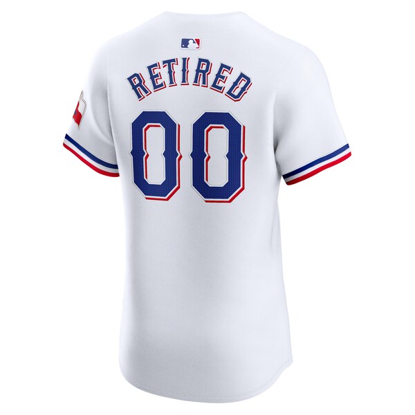 Texas Rangers Nike Home Elite Pick-A-Player Retired Roster Jersey - White - Image 3