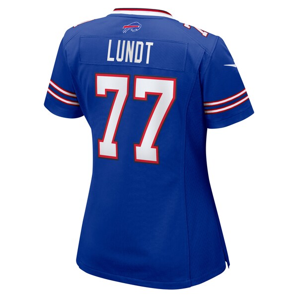 Chase Lundt Buffalo Bills Nike Women's Team Game Jersey - Royal - Image 3