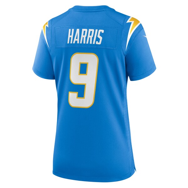 Tre Harris Los Angeles Chargers Nike Women's Team Game Jersey - Powder Blue - Image 4