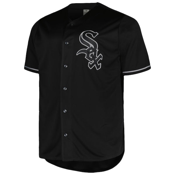 Chicago White Sox Profile Big & Tall Blackout Replica Jersey - Image 2