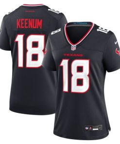Alternative view of Case Keenum Houston Texans Nike Women's Team Game Jersey -  Navy