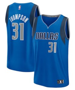 Klay Thompson Dallas Mavericks  Fast Break Replica Player Jersey - Icon Edition - Blue