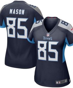 Derrick Mason Tennessee Titans Nike Women's Game Retired Player Jersey - Navy