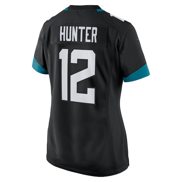 Travis Hunter Jacksonville Jaguars Nike Women's Alternate Game Jersey - Black/Teal/White - Image 4