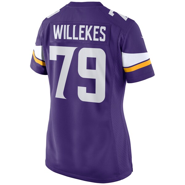 Kenny Willekes Minnesota Vikings Nike Women's Game Jersey - Purple - Image 3