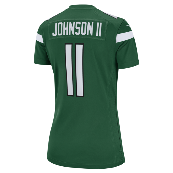 Jermaine Johnson II New York Jets Nike Women's Game Jersey - Gotham Green/White - Image 4