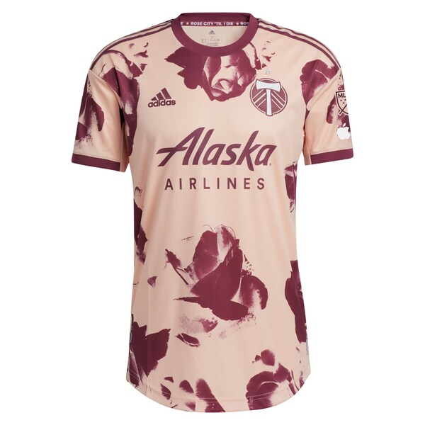 Portland Timbers adidas 2024 Heritage Rose Kit Authentic Jersey - Pink - Image 2