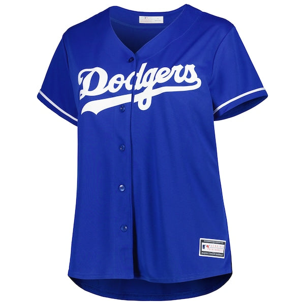 Freddie Freeman Los Angeles Dodgers Women's Plus Size Replica Player Jersey - Royal - Image 2