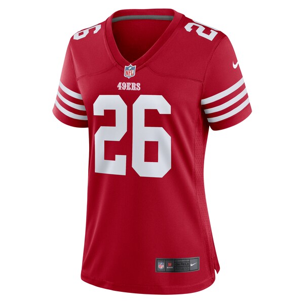 Chase Lucas San Francisco 49ers Nike Women's Team Game Jersey - Scarlet - Image 2