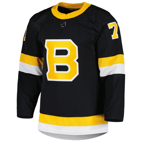 Taylor Hall Boston Bruins adidas Alternate Primegreen Authentic Player Jersey - Black - Image 2
