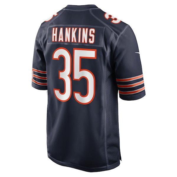Deion Hankins Chicago Bears Nike Team Game Jersey - Navy - Image 3