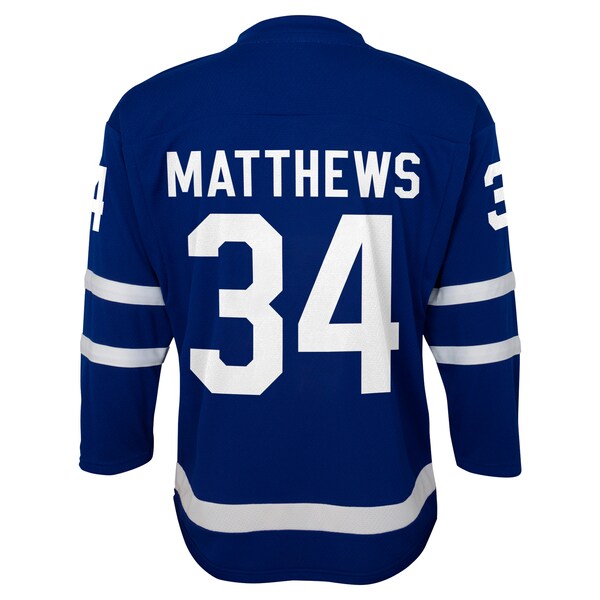 Auston Matthews Toronto Maple Leafs Youth Home Replica Player Jersey - Blue/Black - Image 5